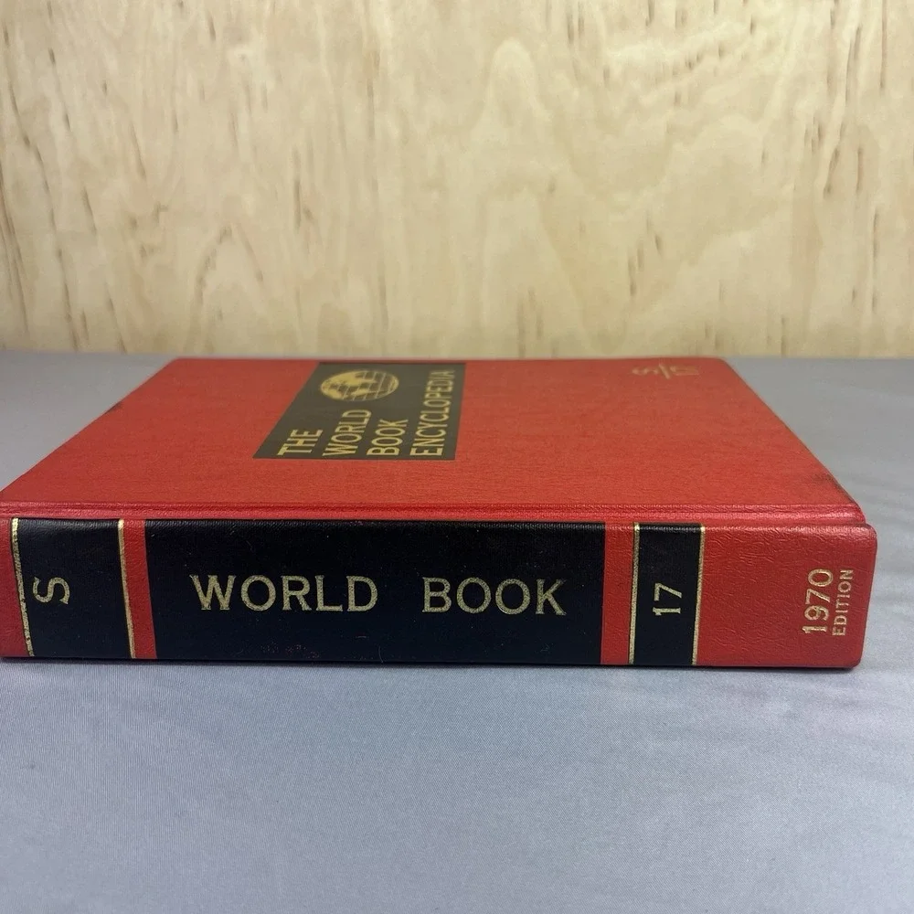 1970 The World Book Encyclopedia Volume 17 S Hardcover Vintage Book